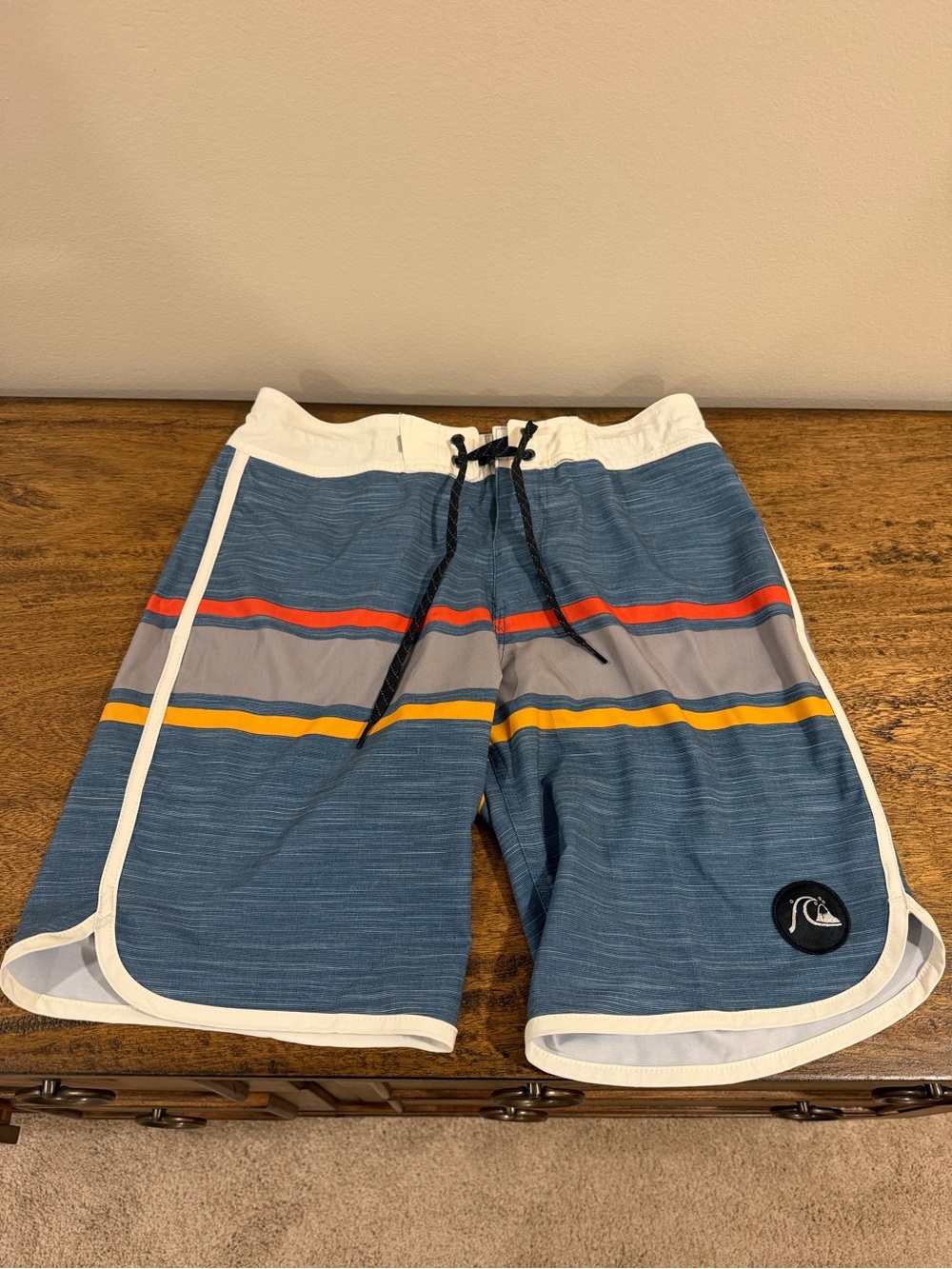 Men's Seasons 20" Beachshorts Blue Stripes